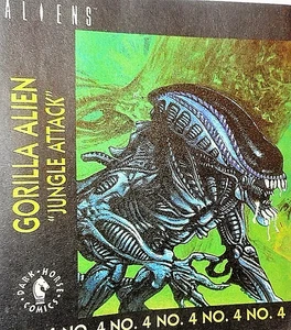 Kenner ALIENS vs PREDATOR 1992 GORILLA Jungle Attack mini comic book 1993 1994 - Picture 1 of 2