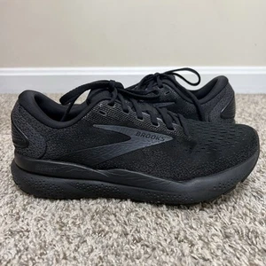 Brooks Ghost 16 Women’s Running Shoes Black Ebony Size 8.5 Narrow (2A) - Picture 1 of 13