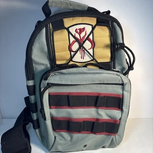 Star Wars Boba Fett zaino tattico slingback borsa a tracolla - Foto 1 di 22