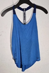 Nike Tank Top Dri-FIT Racerback XS blau sportlich Laufen Trainingsshirt - Bild 1 von 4