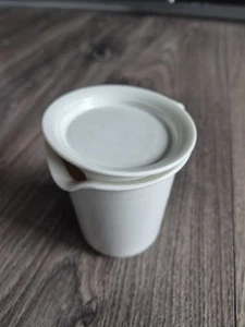 Tupperware C39 Kleiner Kaffeefreund Milchkännchen creme weiß Vintage - Bild 1 von 2