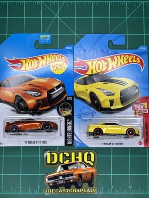 Hot Wheels 2017 🔥 JUEGO PRIMERA EDICIÓN 🔥 17 Nissan GT-R (R35) - Internacional Foto 1 de 4