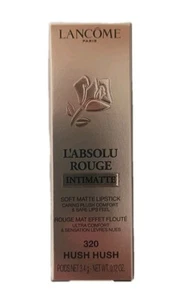 Lancome L' Absolu Rouge Intimatte Lipstick ~ 320 Hush Hush NIB - Picture 1 of 5