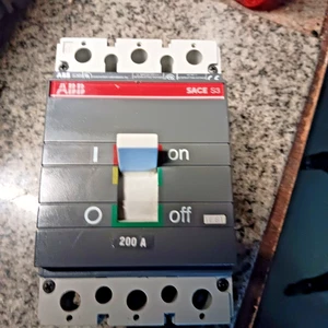 ABB S3B E93565 200A 600V Circuit Breaker FREE SHP - Picture 1 of 5