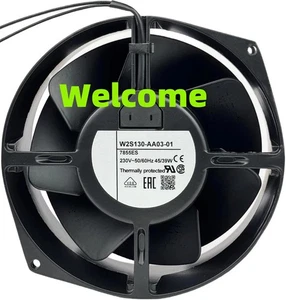 1 Stück W2S130-AA03-01 7855ES Schranklüfter 230V 39/45W 2800U/min Axiallüfter - Bild 1 von 3