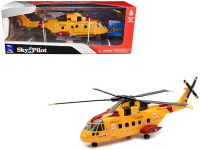 2015 AgustaWestland AW101 EH101 Helicopter Yellow Canada Forces Search Rescue... - Image 1 of 2