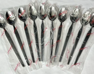 10 Pcs National Stainless GRANADA Ice Tea Spoons Flatware Japan MCM Vintage - Picture 1 of 8