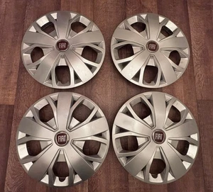 Genuine Set of 4 Fiat Ducato 16” Wheel Trims Cover Hub Caps 1374694080 - Picture 1 of 7