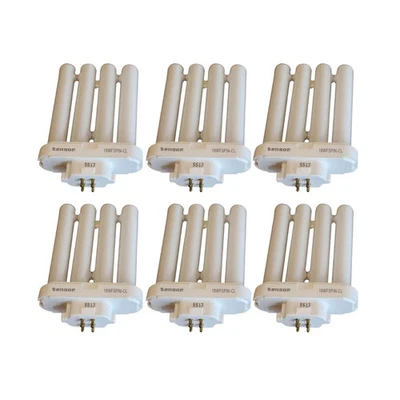 18 Watt Full Spectrum CFL Replacement Bulb (SET OF 6) 4 pin, - Image 1 of 4
