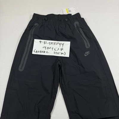 Calça Nike Tech masculina tamanho grande empilhada tamanho grande HM7158-010 US$ 135 preta - Imagem 1 de 4