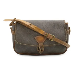 Auténtico bolso de hombro Louis Vuitton Solonge M42250 monograma lona marrón para mujer - Imagen 1 de 18