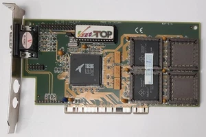 Karta graficzna ViewTOP / Britek BP-ET6 PCI (Tseng ET6100, 2MB, retro, MDRAM, 1997) - Zdjęcie 1 z 4