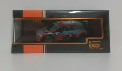 MODELLINO AUTO DIECAST SCALA 1:43 IXO HYUNDAI i20 WRC LOEB RALLY MONTECARLO 2020 - Immagine 1 di 4
