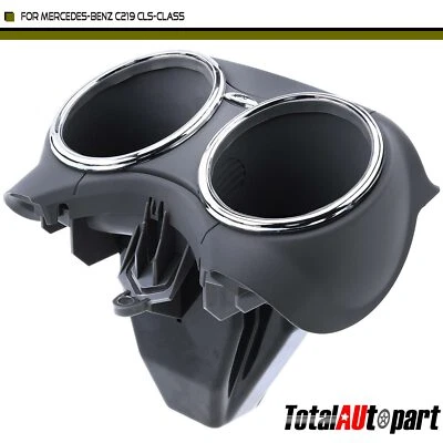 Front Dual Cup Holder for Mercedes-Benz W219 CLS500 CLS55 AMG CLS550 CLS63 AMG - Image 1 of 4