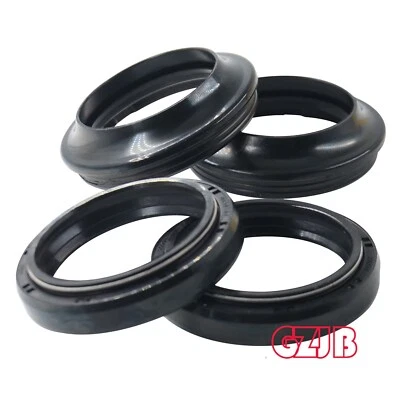 US Fork Dust Oil Seals Kit for Kawasaki EN500 Ninja 650R KZ1000 ZG1000 ZR750 - Image 1 of 4