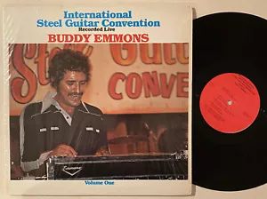 BUDDY EMMONS International Steel Guitar Convention 1977 Vol. 1 Buddy Spicher LP - Picture 1 of 2