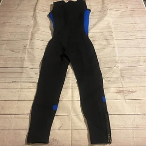 Oceanic Long Wet Suit Kitesurfing Surfing Scuba Black with Belt Mens Size Medium - Picture 1 of 10