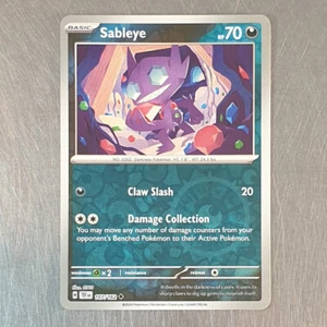 2024 Pokemon Temporal Forces Uncommon Sableye Card 107/162 - Bild 1 von 2