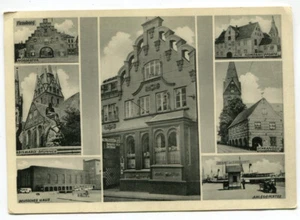 Postal Flensburg, restaurante "Zur Börse" 1940 - Imagen 1 de 2