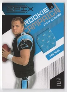 2010 Panini Absolute Memorabilia Rookie Premiere Materials Jimmy Clausen /499 - Picture 1 of 2