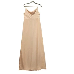 NWT Joanna August Formal Maxi Gown Womens Small Elegant chiffon satin wedding - Picture 1 of 13