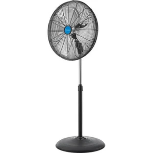 Global Industrial 20" Industrial Pedestal Oscillating Fan 5250 CFM 1/6 HP - Picture 1 of 7