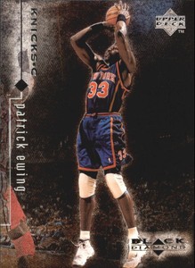 1998-99 Black Diamond New York Knicks Basketball Card #61 Patrick Ewing