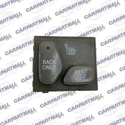 2000-2003 Cadillac DeVille Sedan 4-DR assento dianteiro direito aquecedor controle interruptor conjunto - Imagem 1 de 4