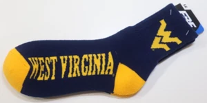 Calcetines West Virginia Mountaineer adulto talla única - Imagen 1 de 3