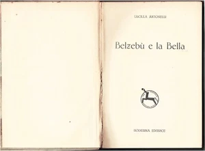 Lucilla Antonelli, Belzebù e la bella (1931) ed. Hodierna - Imagen 1 de 2