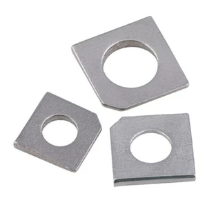 M6 M8 M10-M30 Square Bevel Washers I-Beam Flange Wedge A2 Stainless Steel DIN435 - Picture 1 of 5