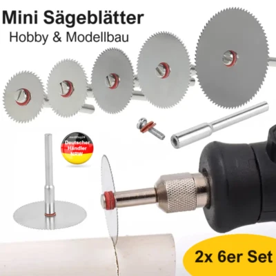 Mini Sägeblatt Dremel Metall 22-50mm Drehwerkzeug Fräser Trennscheibe Modellbau - Bild 1 von 3