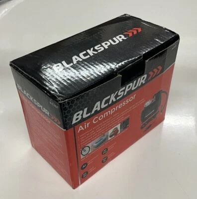 Blackspur 40PSI Air Compressor 12V Socket Gauge 100W - Image 1 of 4