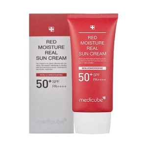 MEDICUBE Red Moisture Real Sun Cream 50ml | SPF50+ PA++++ | UV Sun Block Sunscre - Picture 1 of 1