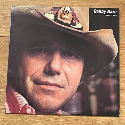 Bobby Bare "Best Of" LP: "Biggest Hits", Epic (FC 38311), 1982, Promo, EXC - Image 1 of 4