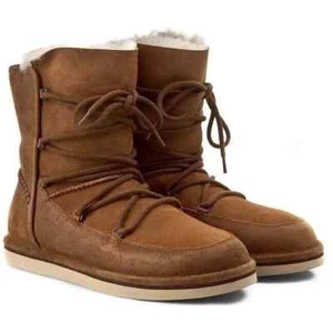 UGG® AUSTRALIA LODGE 1007710 CHESTNUT SHEARLING BOOTS UK 5.5 EU 38 US 7 RRP £195 - Picture 1 of 22