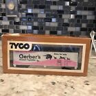 HO Scale Tyco, 40' Box Car, Gerber's Strained Vegetables, Pink #1001