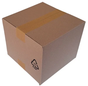 30 Versandkarton 230x230x195mm Hermes S-Paket längste+kürzeste Seite bis 50cm - Bild 1 von 1