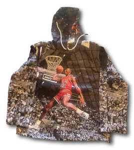 HERREN MICHAEL JORDAN BASKETBALL GOBELIN ALL OVER HOODIE Größe: L - NEU - Bild 1 von 4