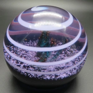 Caithness Scotland 3" Art Glass Paperweight Triton Signed Numbered 622/750 - Picture 1 of 12