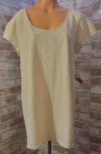 NWT Motherhood Maternity Short Sleeve Top From Kohls MSRP $36.00 BEIGE - Picture 1 of 6