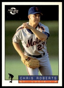1993 Fleer Excel Chris Roberts St. Lucie Mets #238