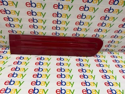 14-17 FIAT 500L REAR LEFT DOOR MOLDING TRIM DRIVER SIDE OEM RED - Image 1 of 4
