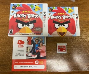 Angry Birds Trilogy Nintendo 3DS Complete Authentic - Picture 1 of 6
