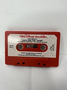 Vtg Walt Disney Storyteller Lady Tramp Cassette Tape Only Winnie Pooh Tigger To - Picture 1 of 2