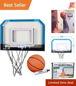 Mini Basketball Hoop Plastic 1 Hoop Portable Indoor Kids Game Easy Install - Picture 1 of 6
