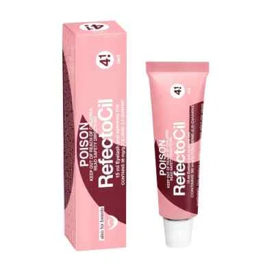 Genuine RefectoCil Eyelash Brow Tint Colour #4.1 Red 15ml also for Beards! - Image 1 of 4