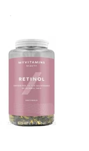 Myvitamins Retinol Food Supplement 90 Softgels Ideal Supplement For Your Skin - Picture 1 of 1