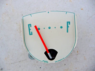 Nice Used tested 1955  Mercury original dash Fuel Gauge FoMoCo  55 Merc - Image 1 of 4
