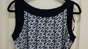 A size 14 navy/white dress brand new - Picture 1 of 7